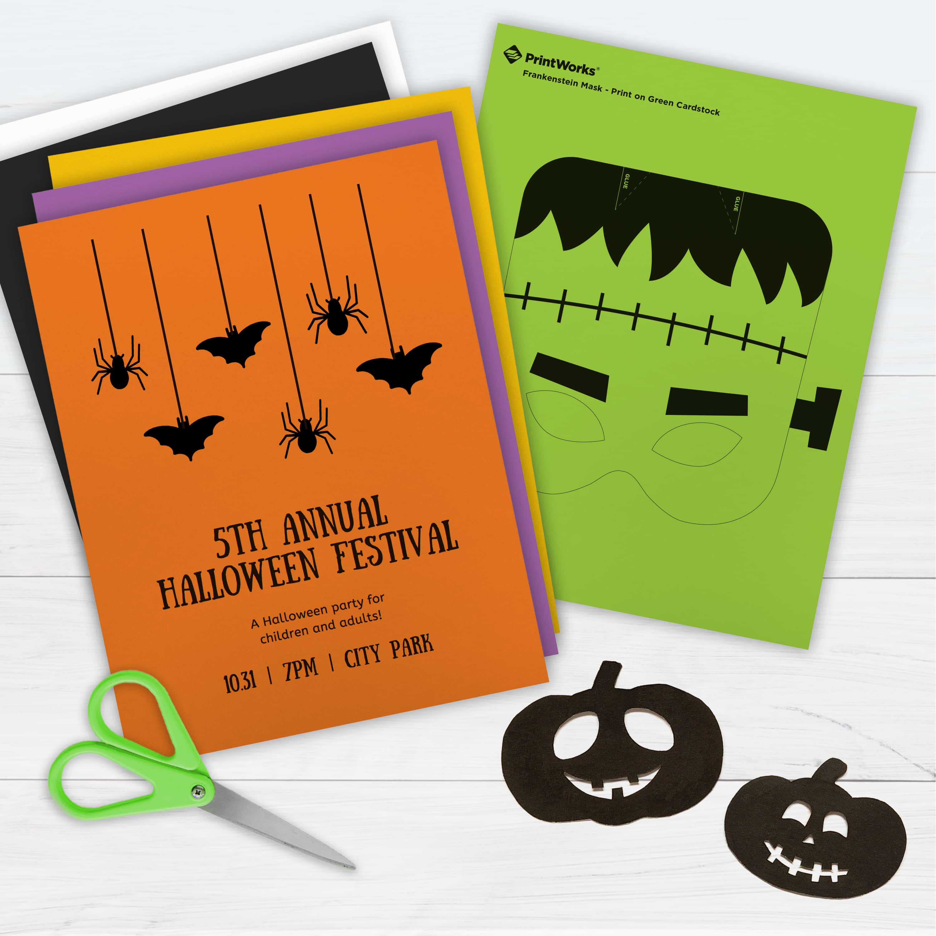 Halloween Cardstock by PrintWorks Paris Corporation