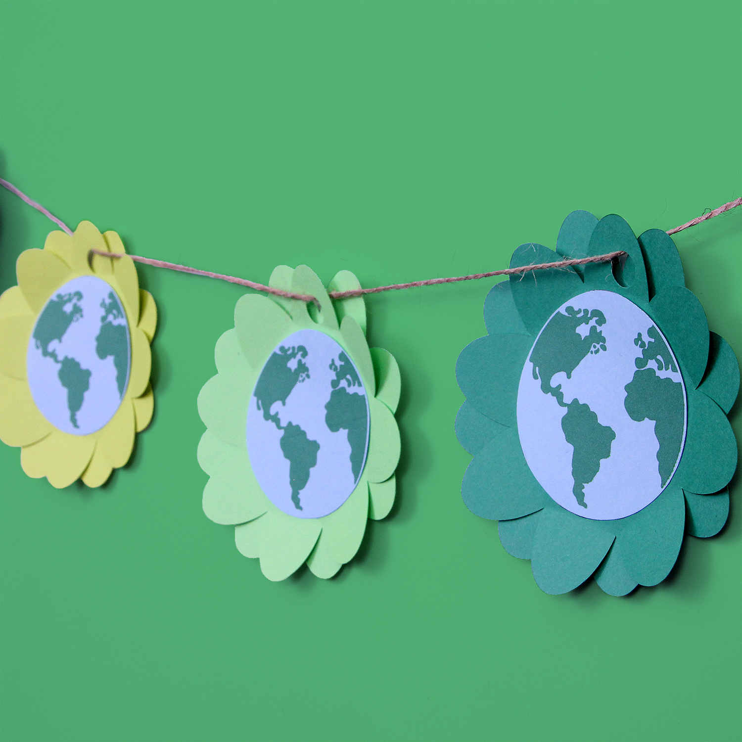 Earth Flower Banner Free Download
