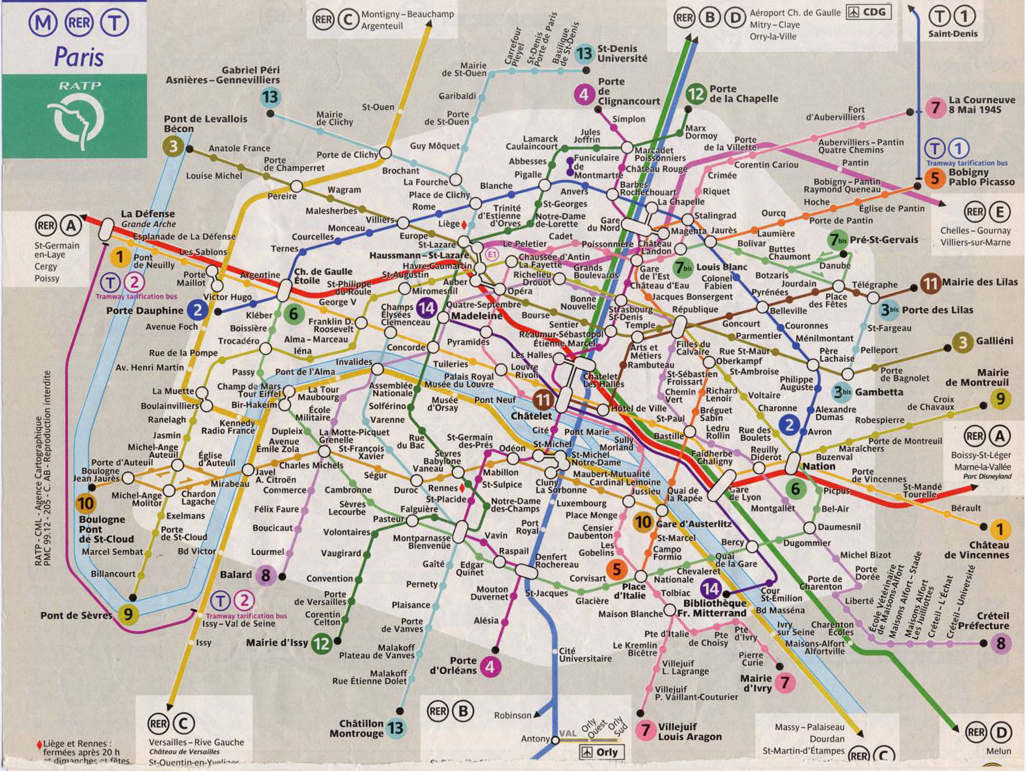 Paris MetroRER PARISeksperten