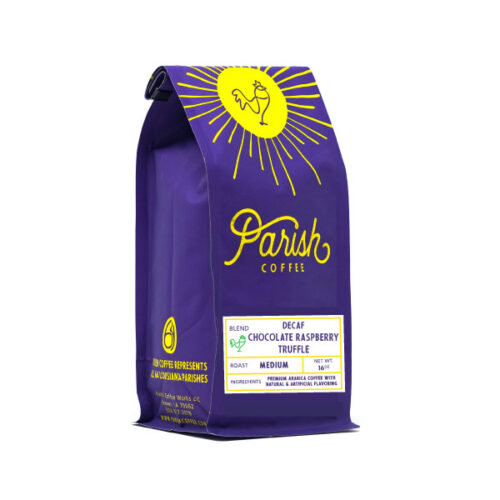 Chocolate Raspberry Truffle Decaf Flavored Coffee Parish Coffee