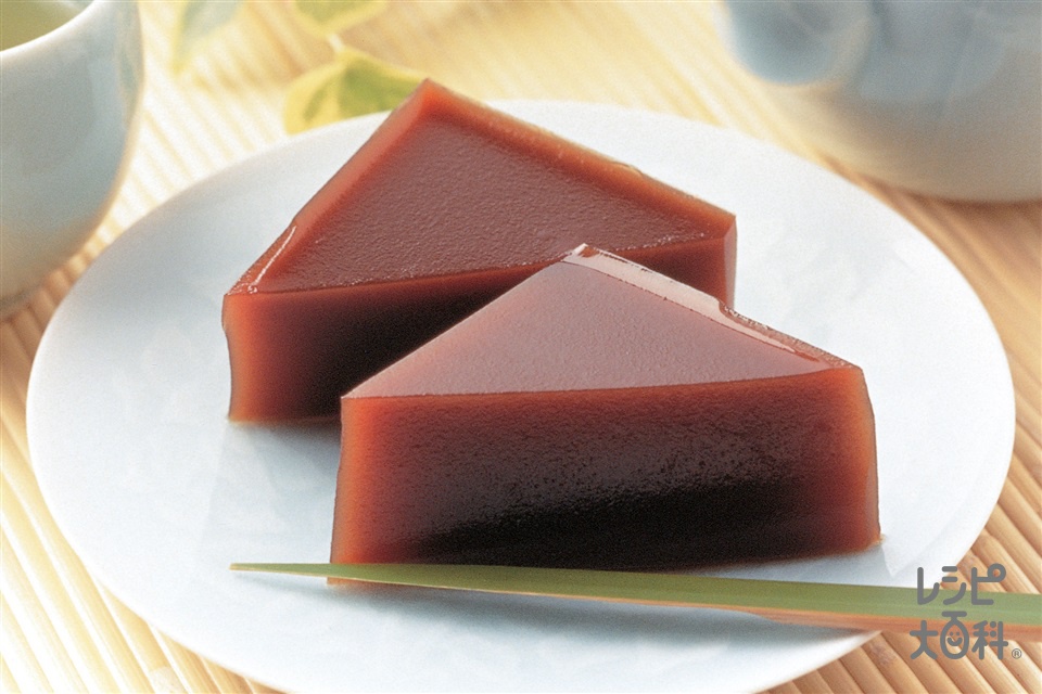 水ようかんのレシピ・作り方｜レシピ大百科（レシピ・料理）｜【味の素パーク】 粉寒天やこしあんを使った料理