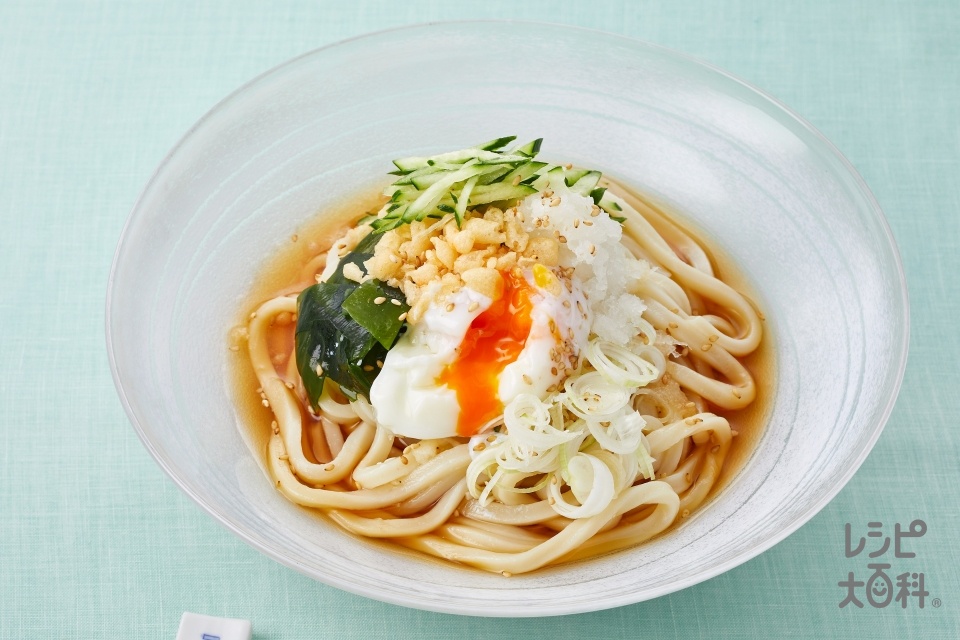 冷やし たぬき うどん レシピ [たぬきうどんの付け合わせ、おかずの献立] 冷やしたぬきうどんに合うおかず＆料理