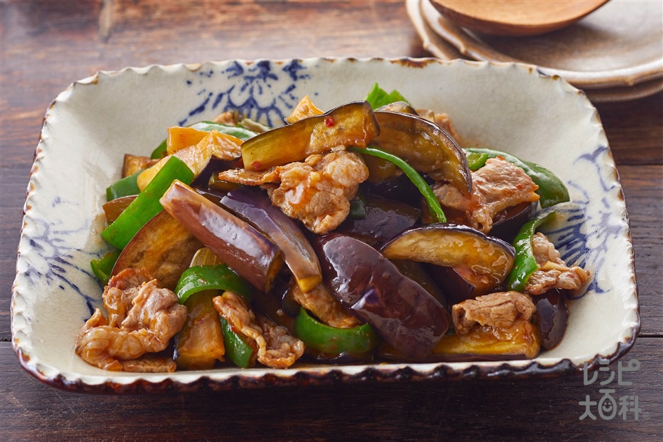 なすと豚肉の豆板醤炒めのレシピ・作り方｜豚ロース薄切り肉やなすを使った料理｜味の素パークの【レシピ大百科】
