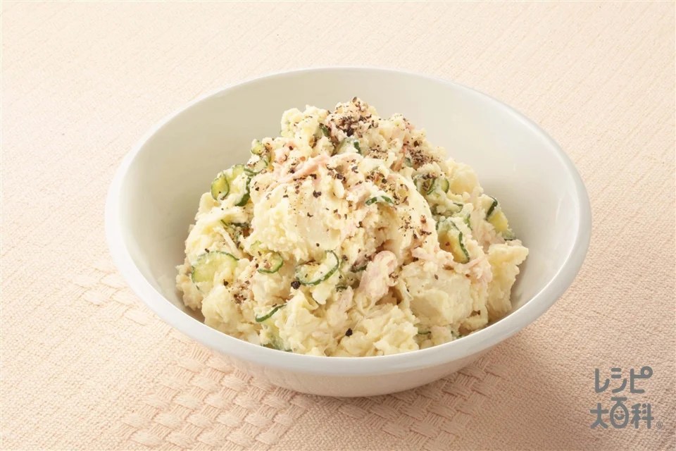 シンプルポテトサラダのレシピ・作り方｜レシピ大百科（レシピ・料理）｜【味の素パーク】 じゃがいもやきゅうりを使った料理