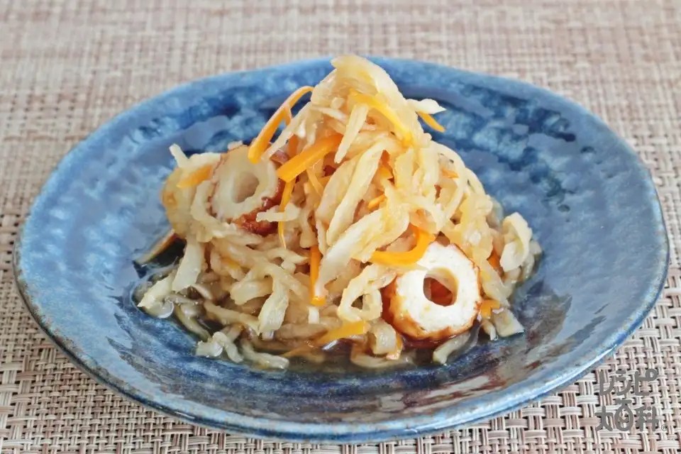 レンジで簡単！切り干し大根煮のレシピ・作り方｜レシピ大百科（レシピ・料理）｜【味の素パーク】 切り干し大根やにんじんを使った料理