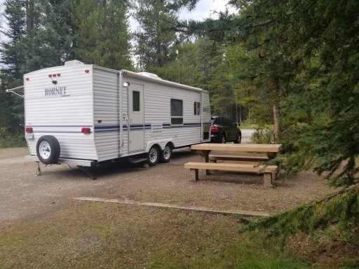 Lake Louise Tent Trailer Campground Banff National Park, Alberta CA