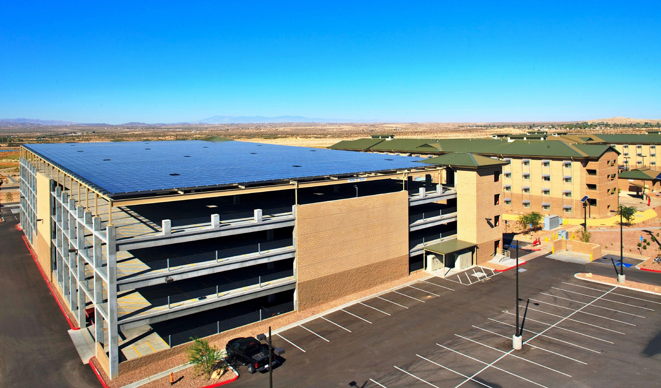 29 Palms Marine Base Parking Structure Parkco Building