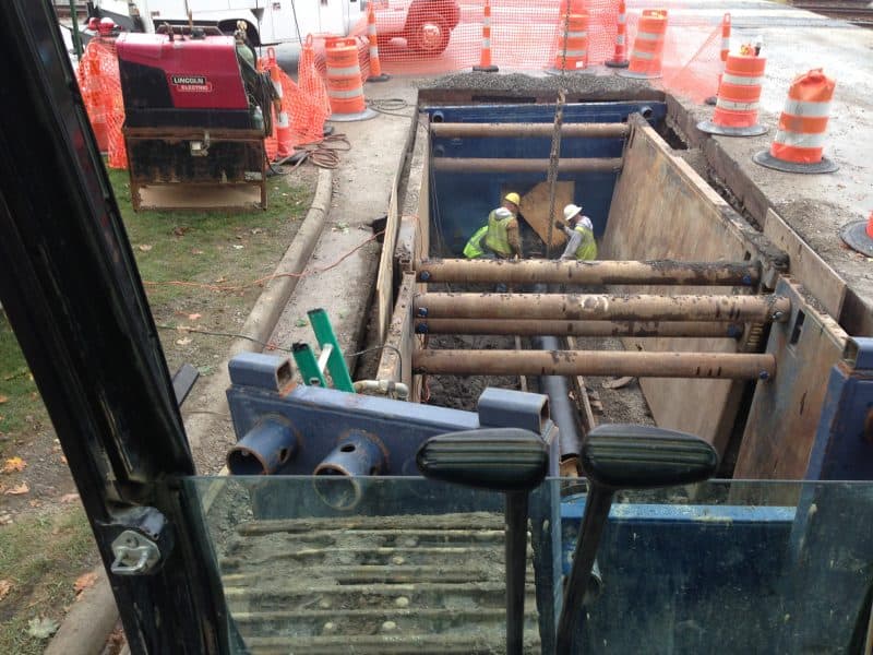 Underground Water Line Installation & Replacement Yard Drainage