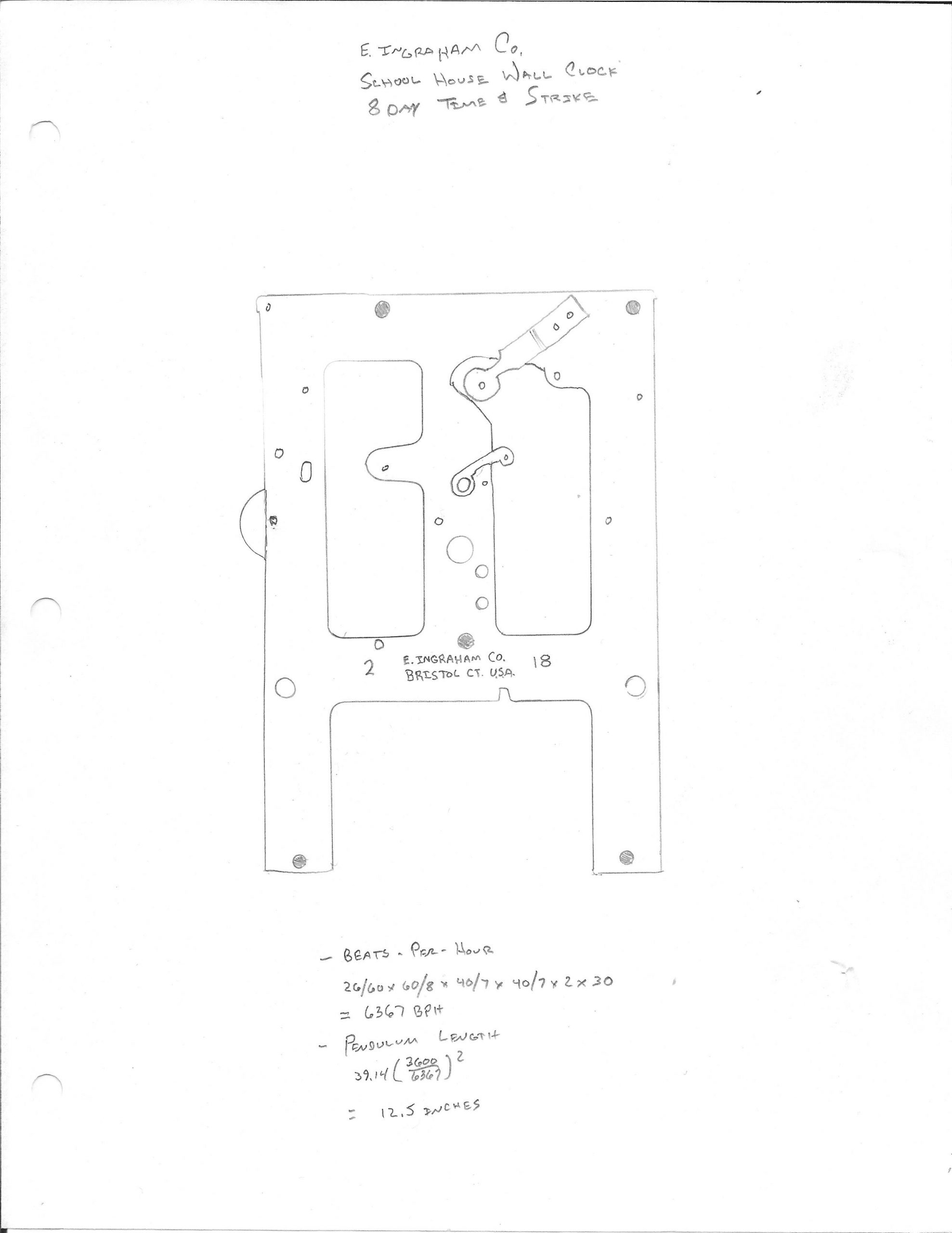 Ingraham Parker Clock Repair