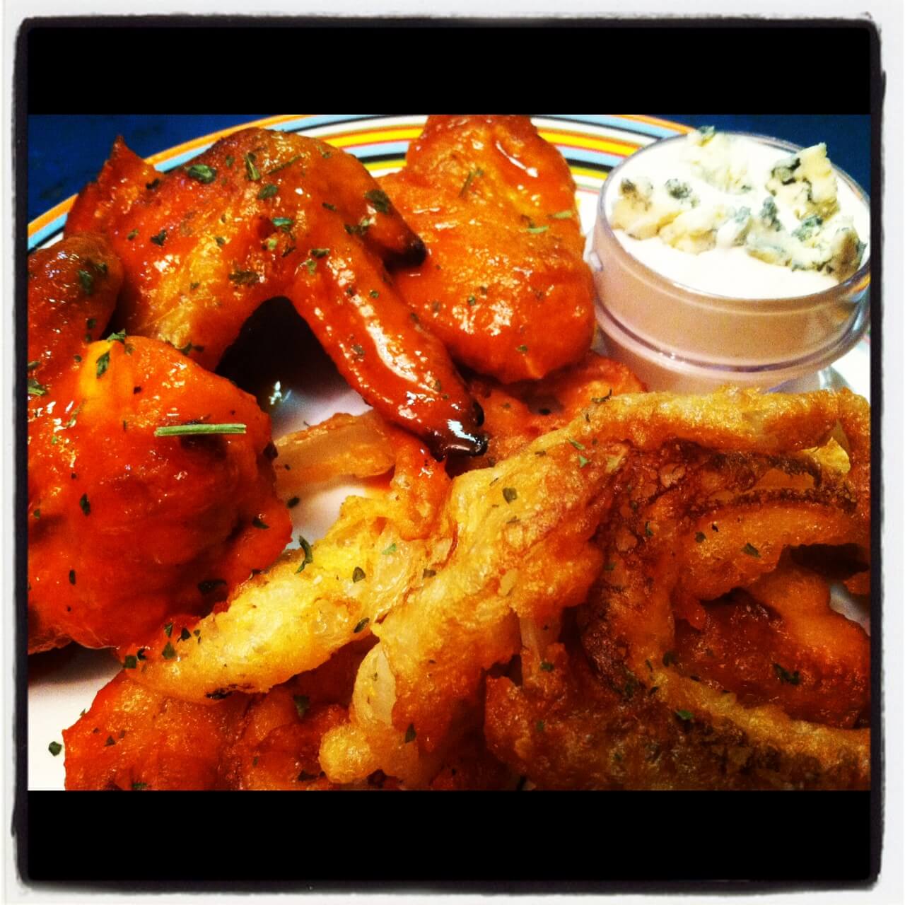 wingring What's On Parker's Plate