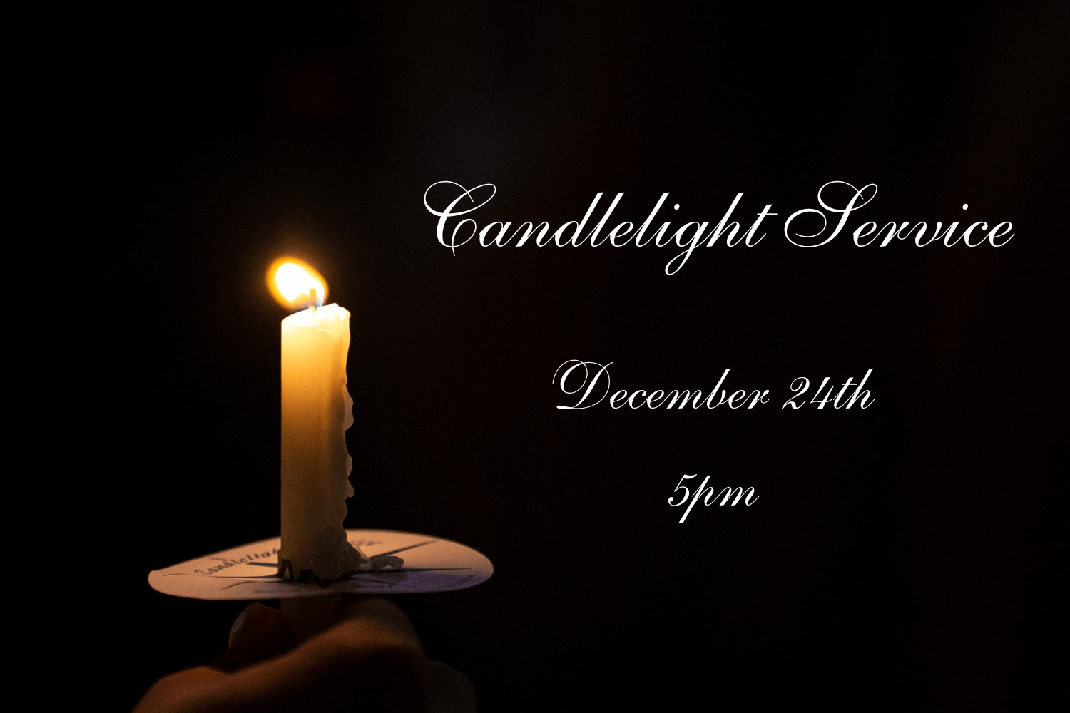 Christmas Eve Candlelight Service Park Harbor Church