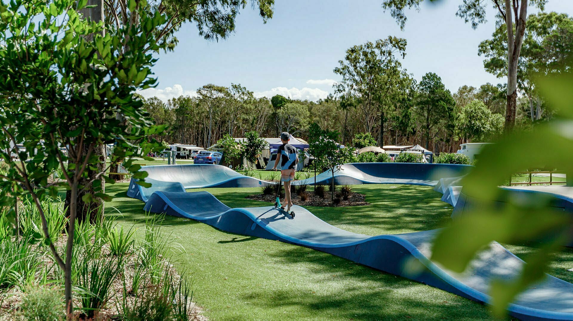 The Modular Pumptrack Park Edition by Parkitect Australia