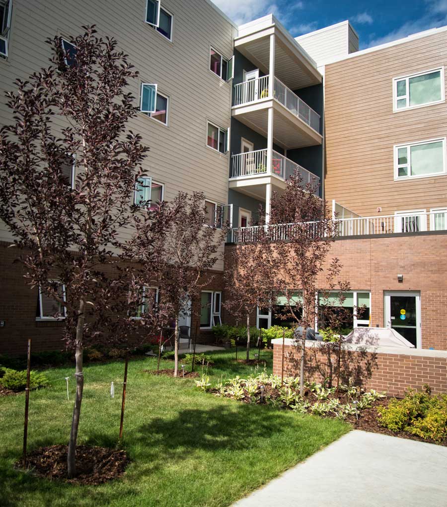 Ottewell Terrace Senior Apartments Park Landscaping Ltd.