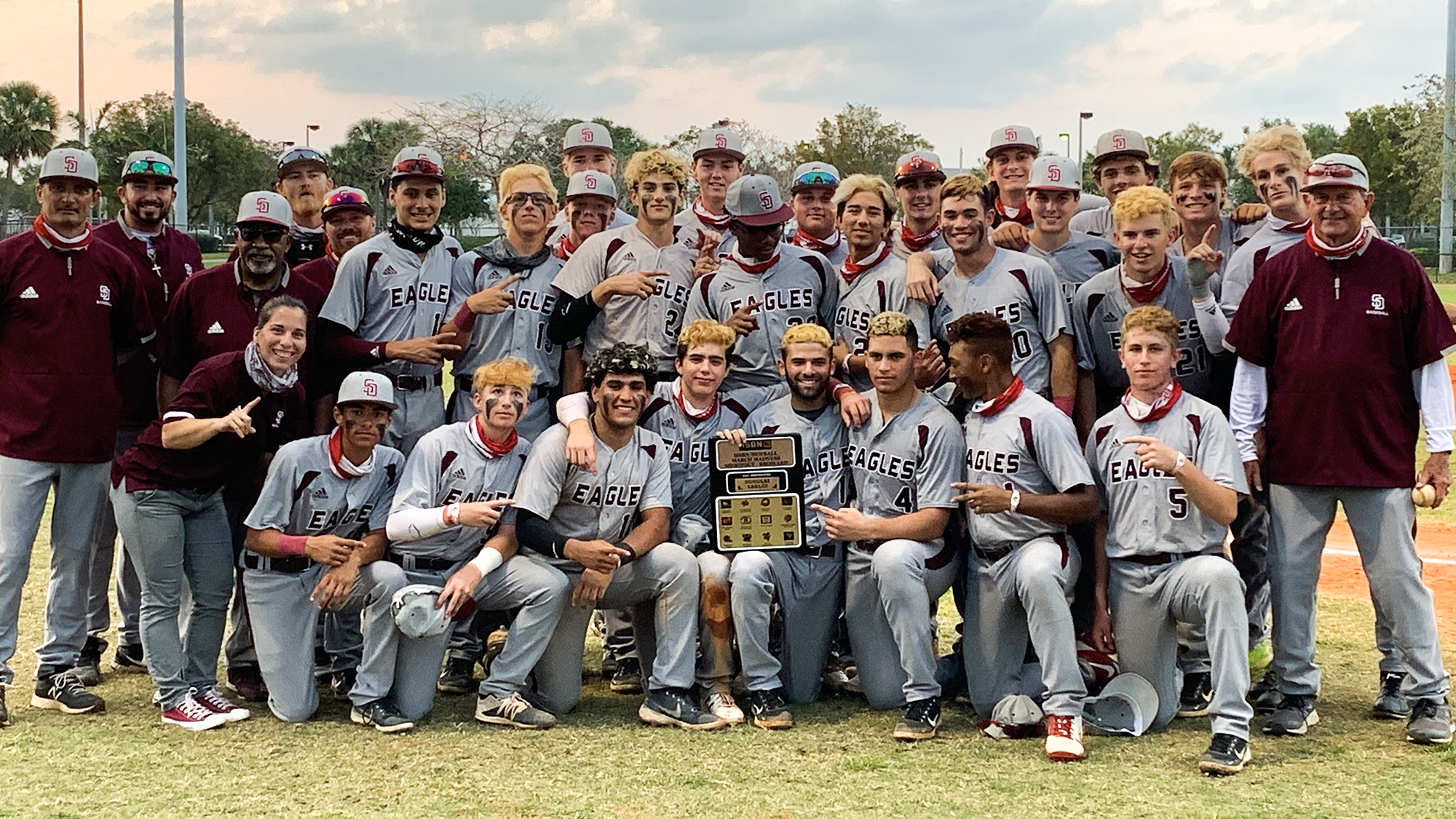 Marjory Stoneman Douglas Baseball Win HSBN Hofball March Madness