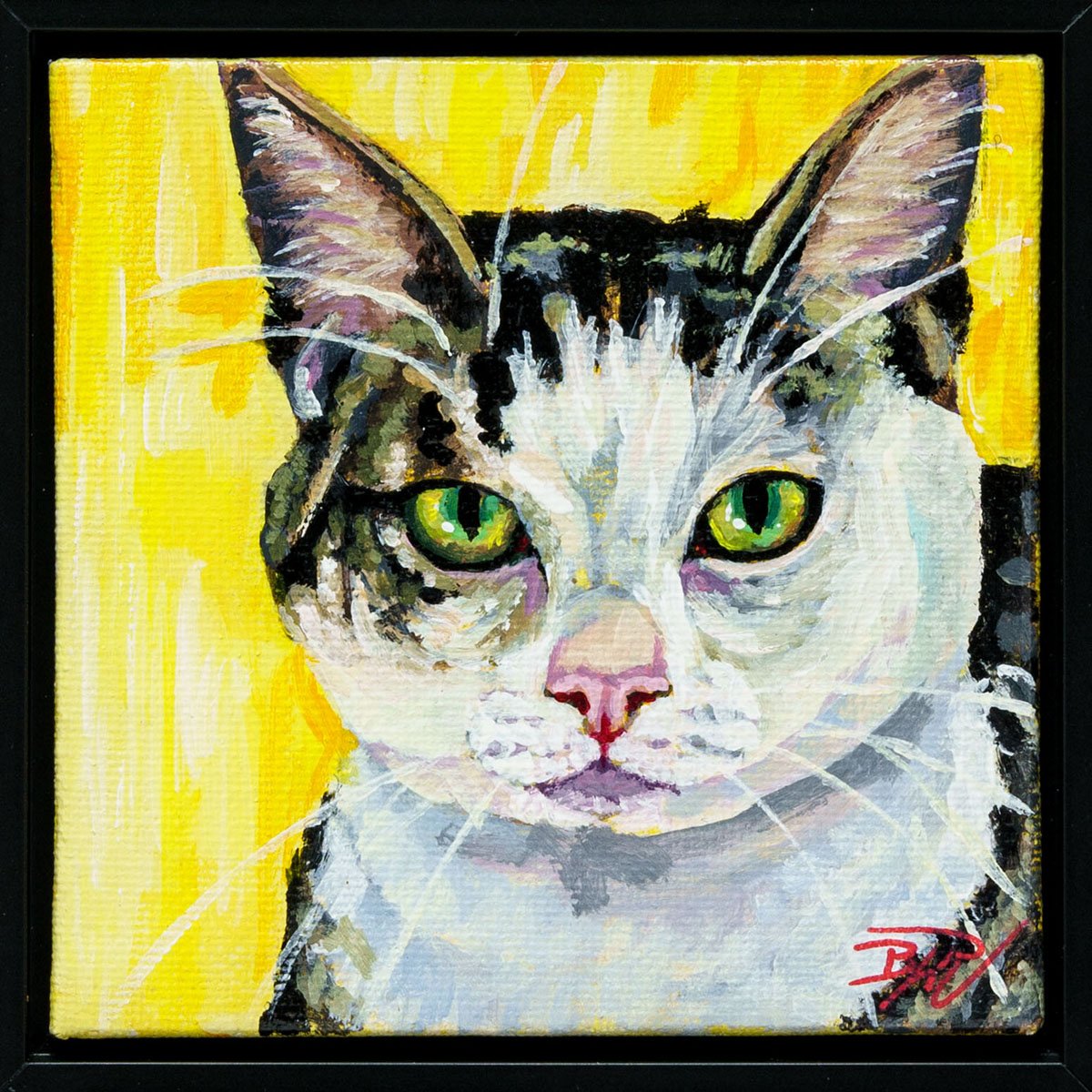 Reyna, Brandi Brown and White Tabby Cat Parklane Gallery