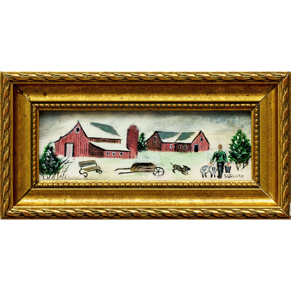 Chavoor, Raymonde Winter Scene Parklane Gallery