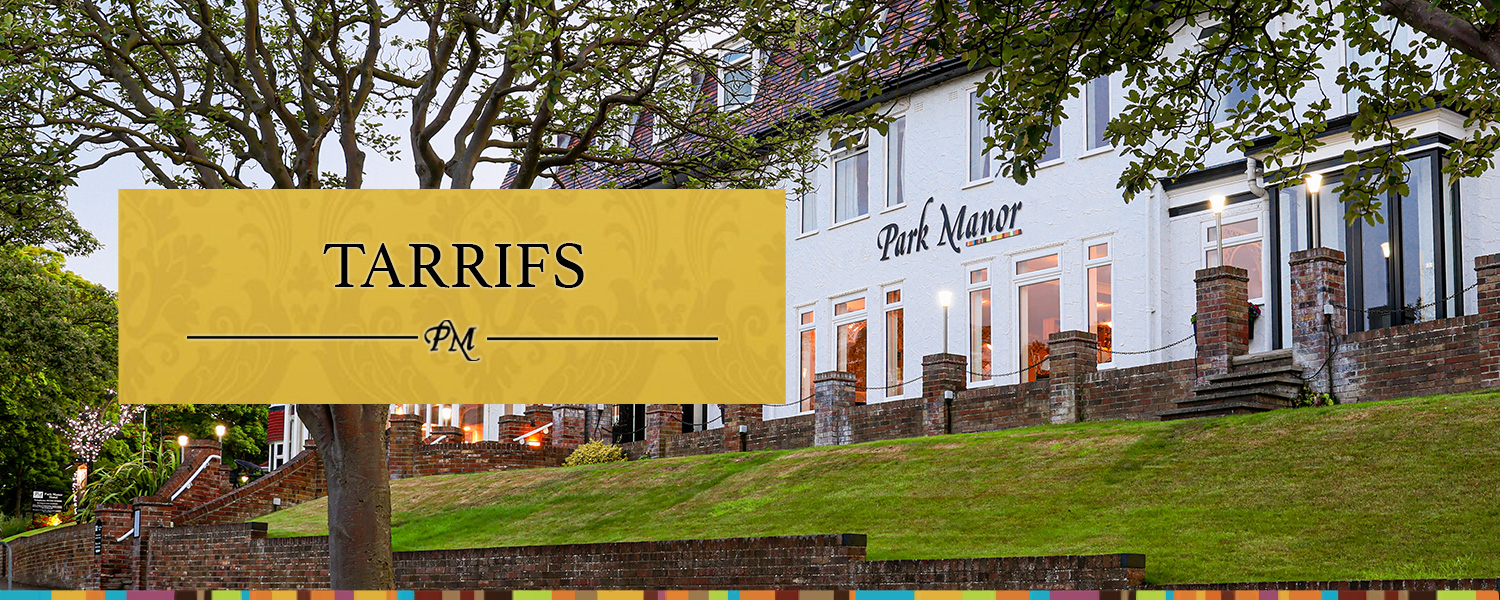 Tariffs Park Manor Hotel