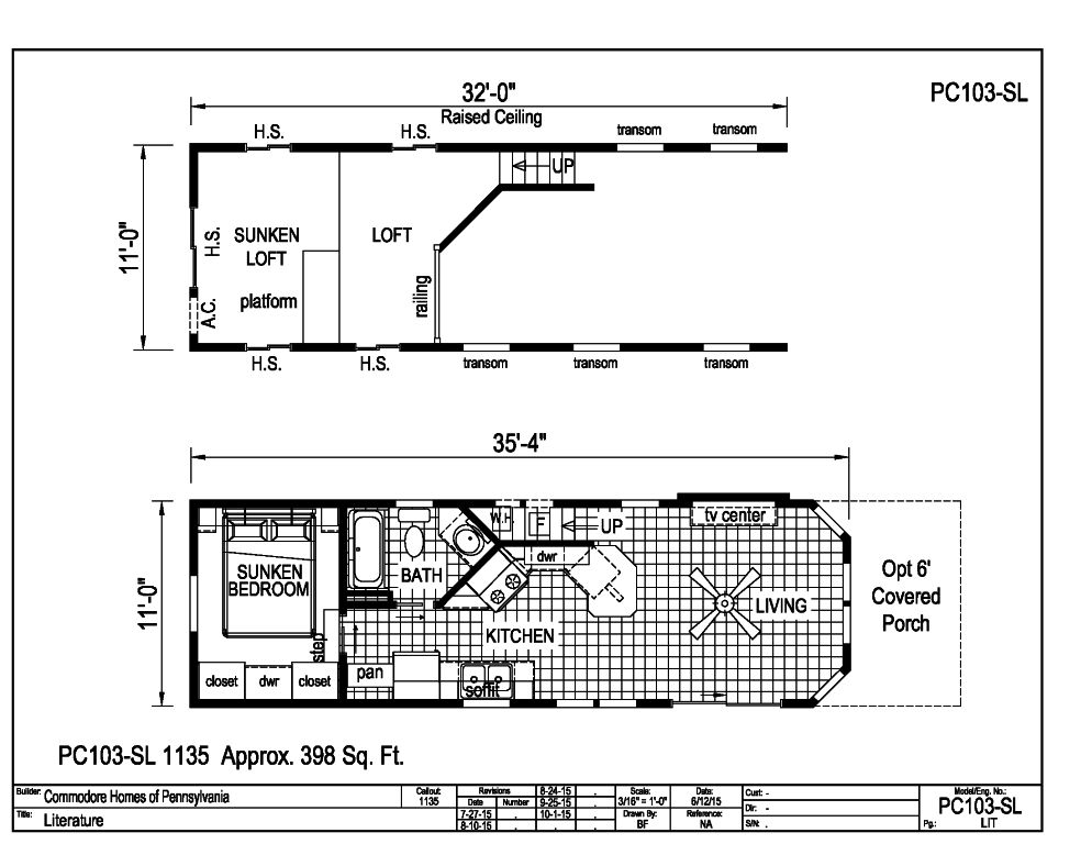 Freedom Park PC103SL Park Model Homes South