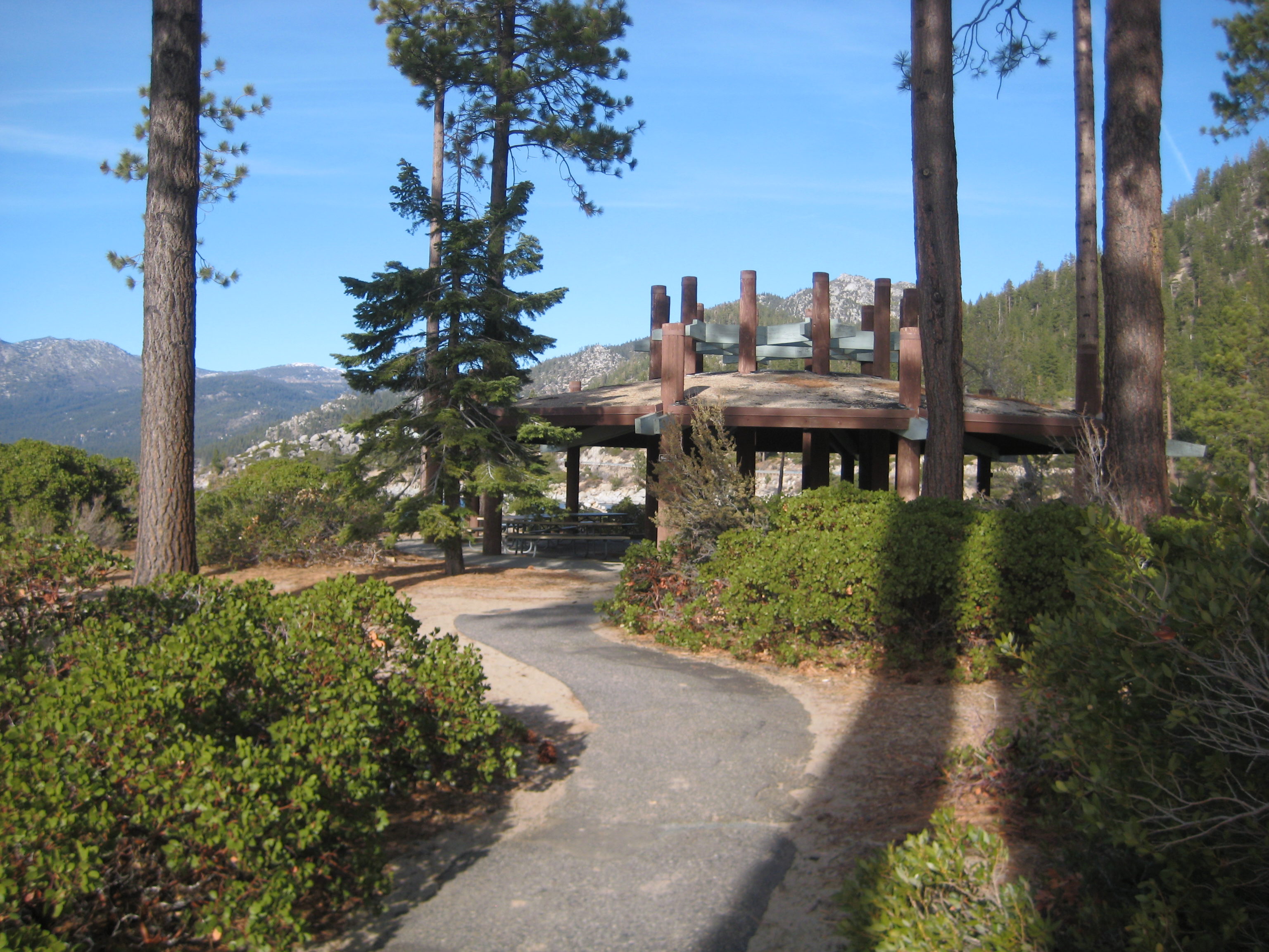 Sand Harbor State Park ramada photos State Parks