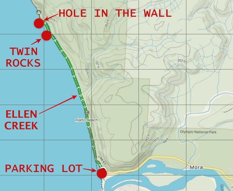 Rialto Beach Hole In The Wall, Olympic National Park Complete Guide