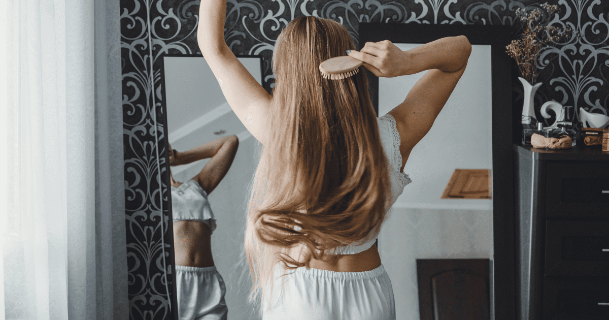 How to Wash Your Hair Less With Hair Training Parks Elevated Design