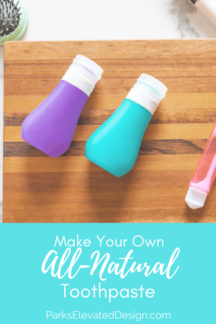AllNatural Toothpaste Recipe Parks Elevated Design