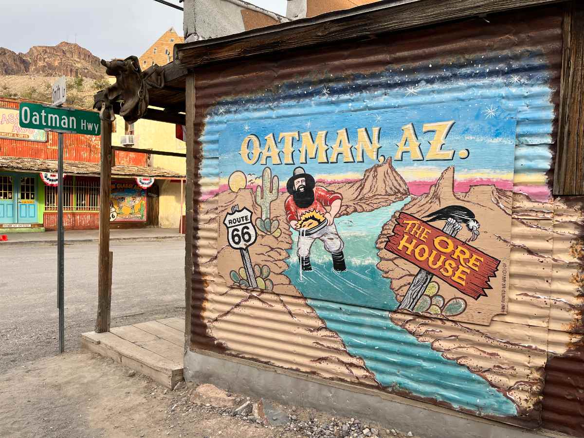 A Guide for Visiting Historic Oatman, AZ PARKS etc.