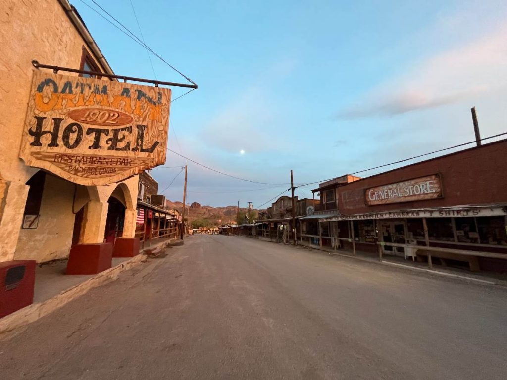 A Guide for Visiting Historic Oatman, AZ PARKS etc.