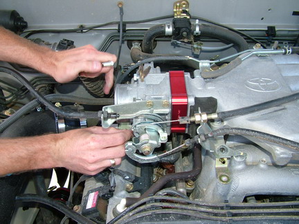 Poweraid Throttle Body Spacer Install