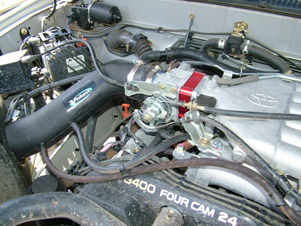 Poweraid Throttle Body Spacer Install