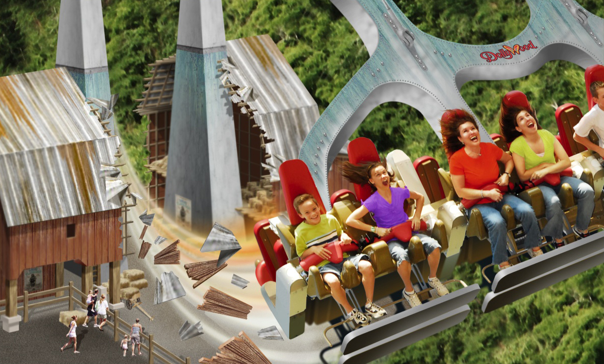 Dollywood announces Barnstormer along with new area Park