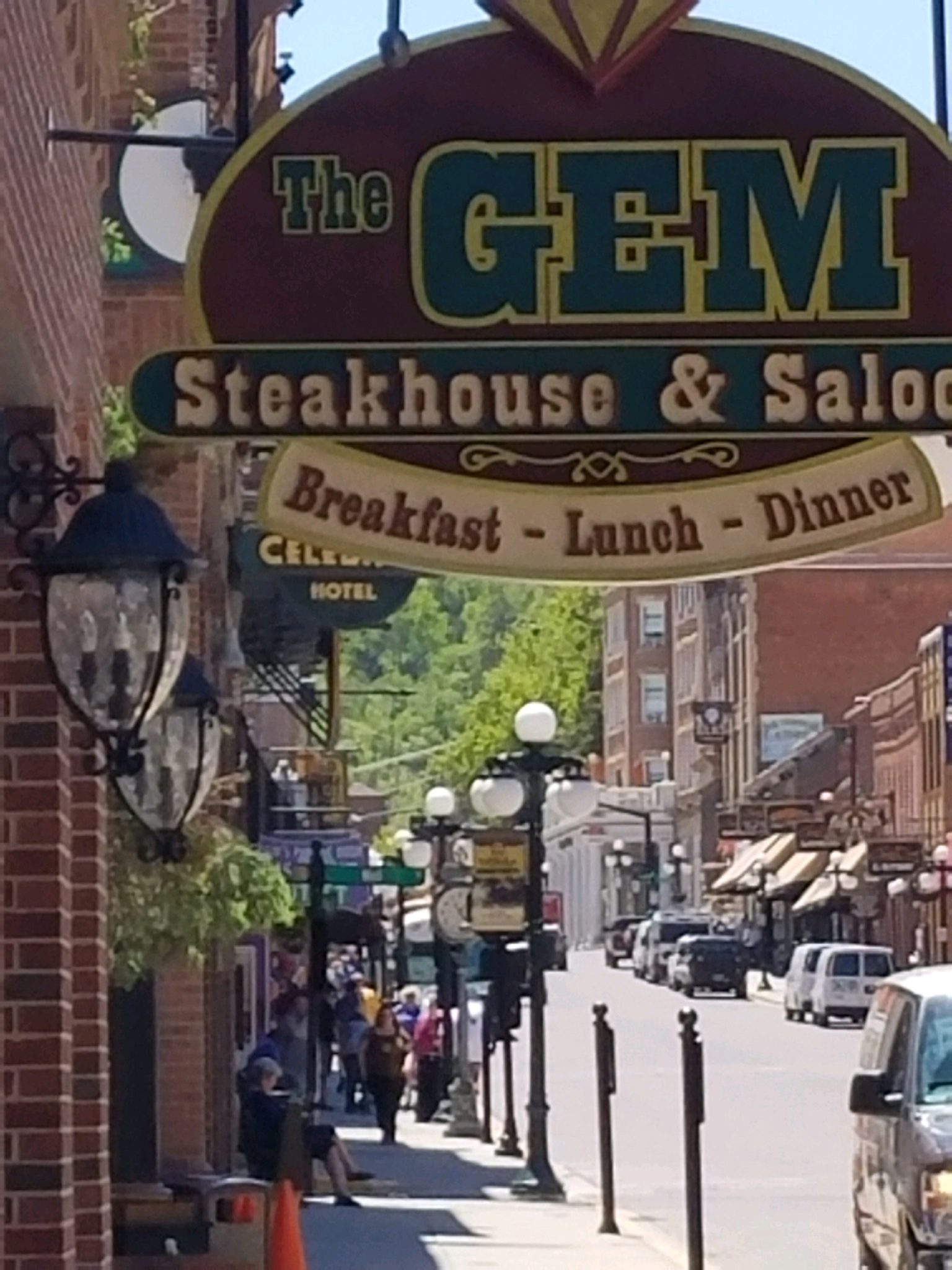 A street view in downtown Deadwood, South Dakota Park Trips and More
