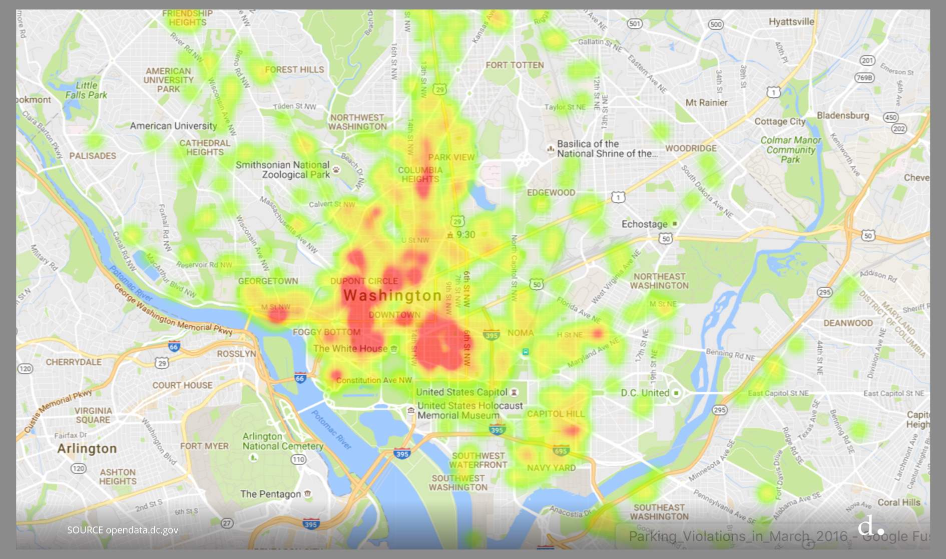 Been Ticketed in DC Lately? New Data Might Show Why Park Van Ness