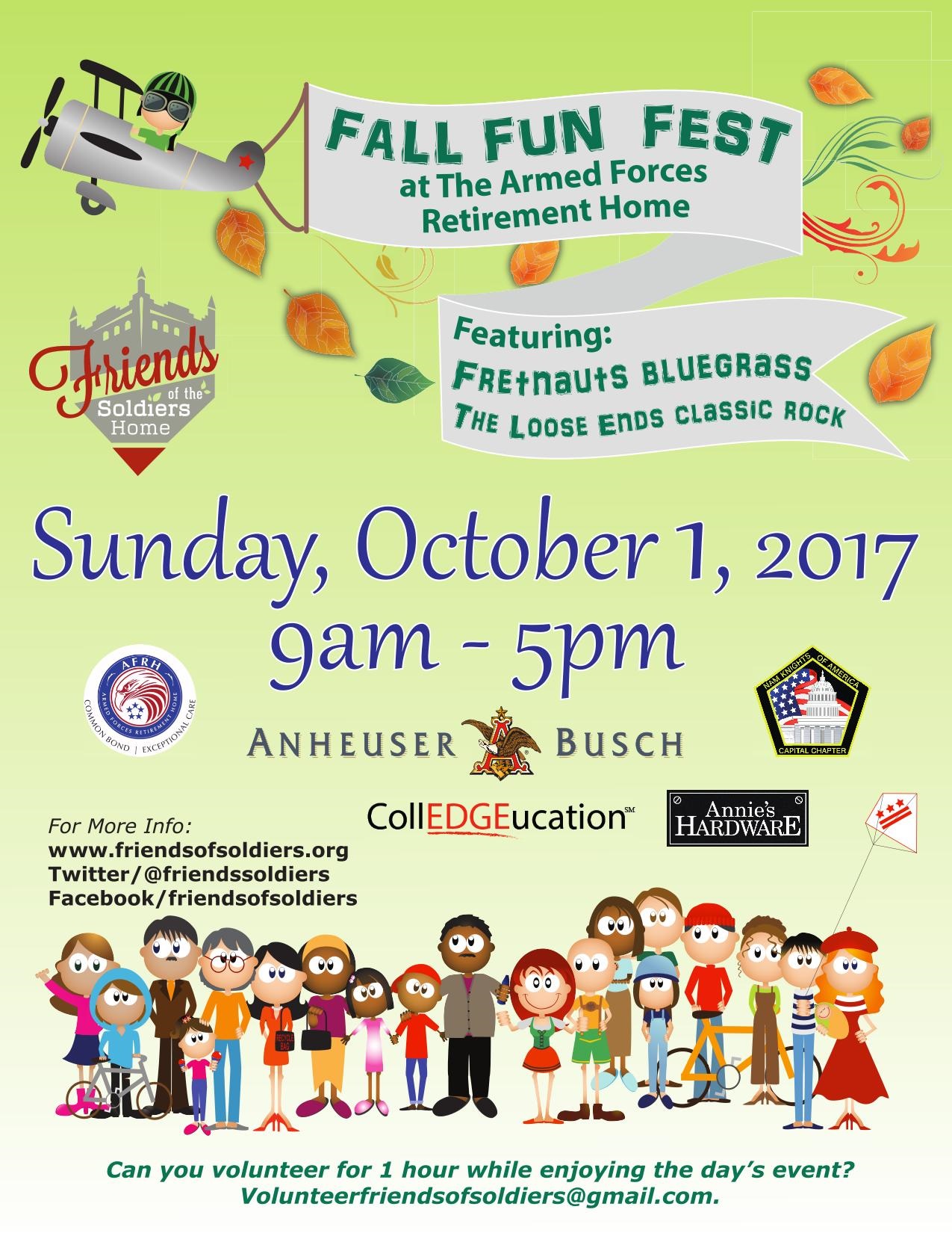 Annual Soldiers Home Fall Fun Fest Scheduled for Sunday Park View, D.C.