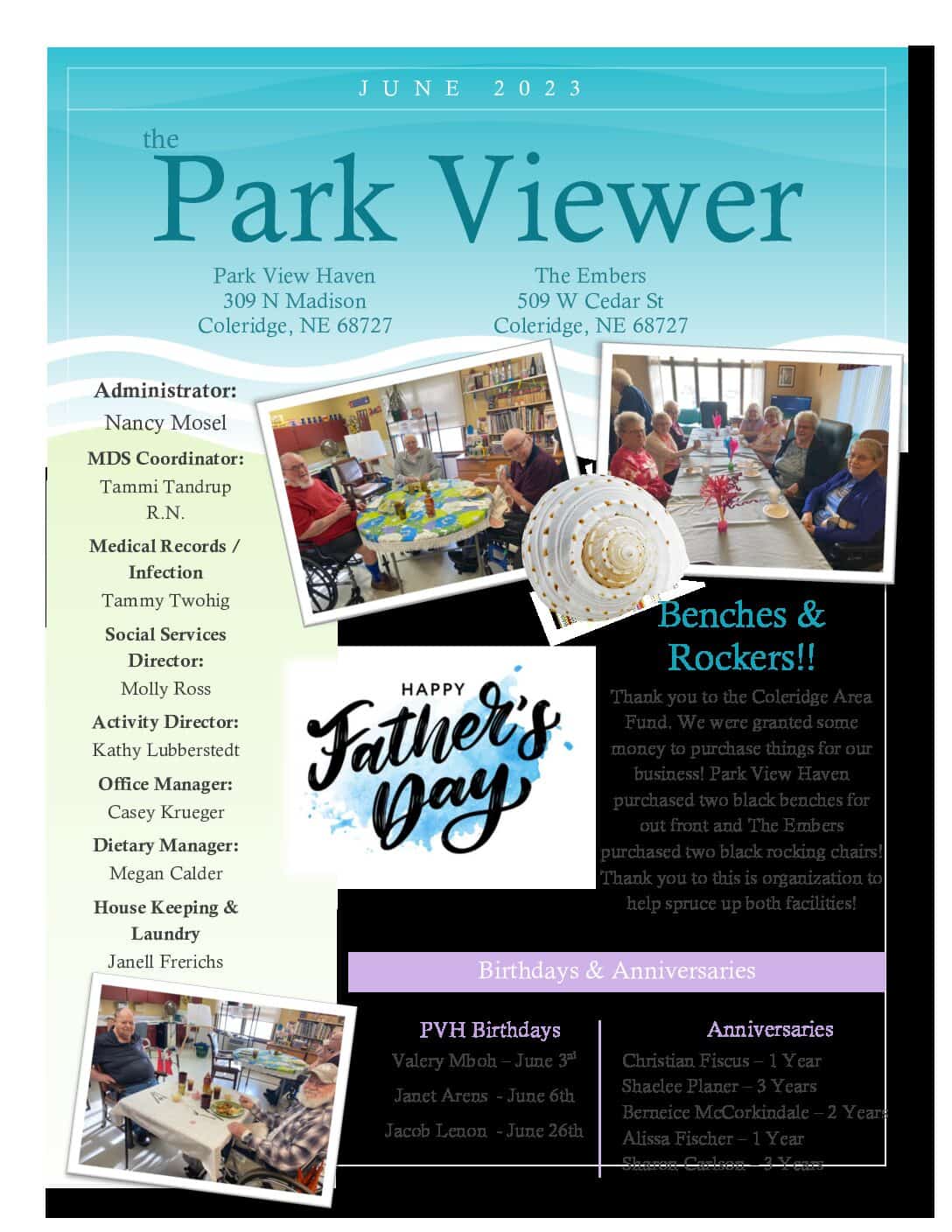 Park View Haven Park View Haven and The Embers