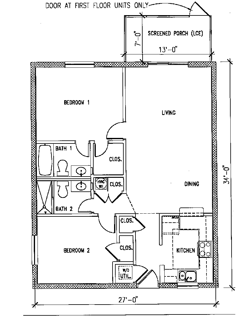 Parkview Condo. Sarasota, FL 2 bedroom / 2 bath, near downtown, 4