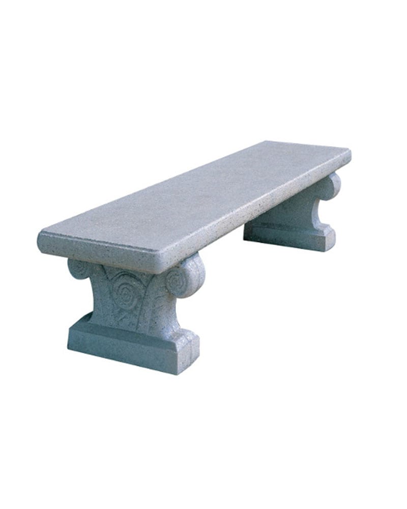 Wisconsin Concrete Bench 6ft Park Warehouse