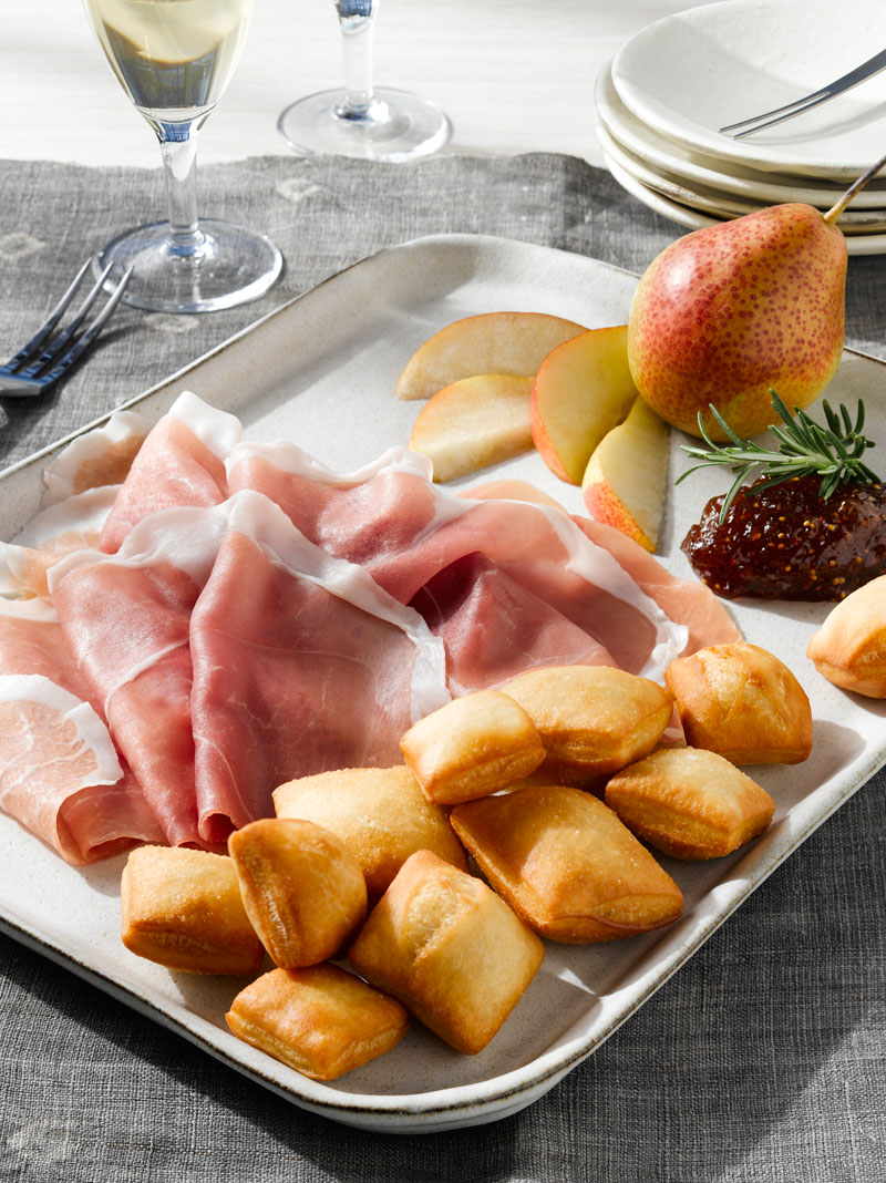 Gnocco Fritto with Prosciutto Recipe