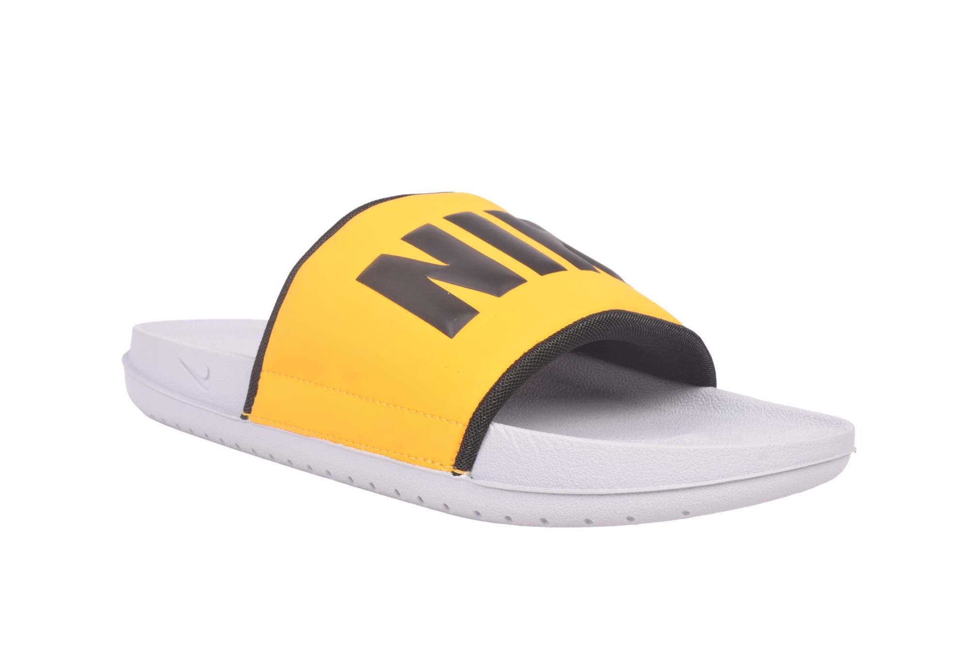 Nike GOLD/BLK SLIDES SLIPPERS Online Shopping PARMAR BOOT HOUSE
