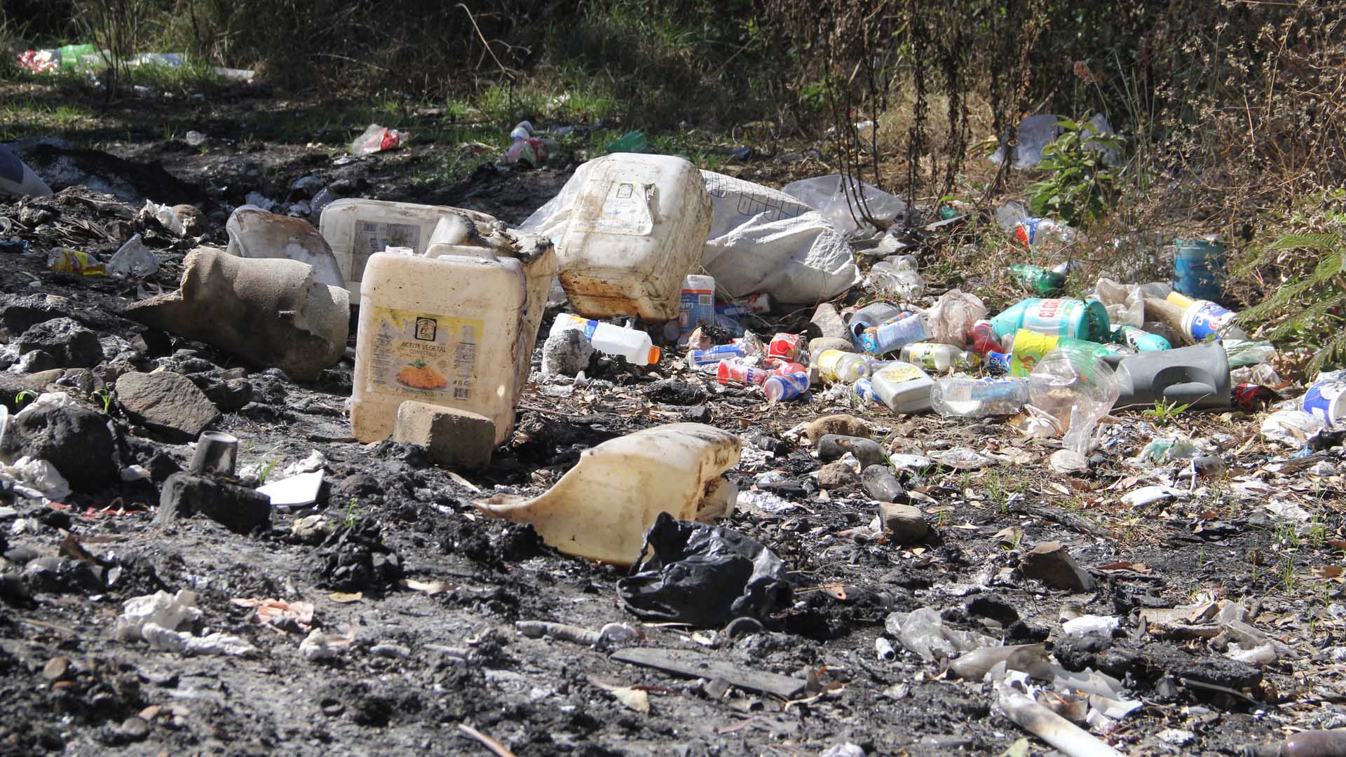 Tipos de contaminación del suelo Parques Alegres I.A.P.