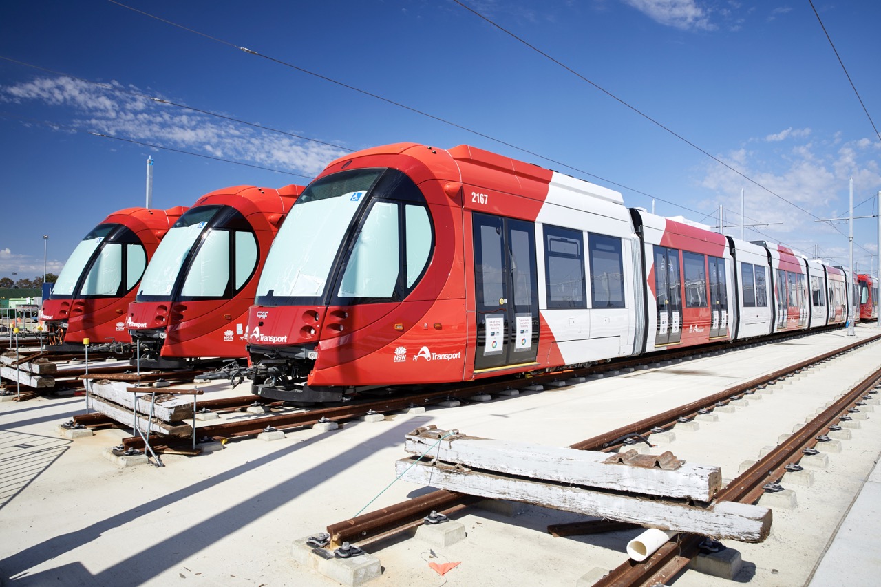Track testing starts on Parramatta Light Rail