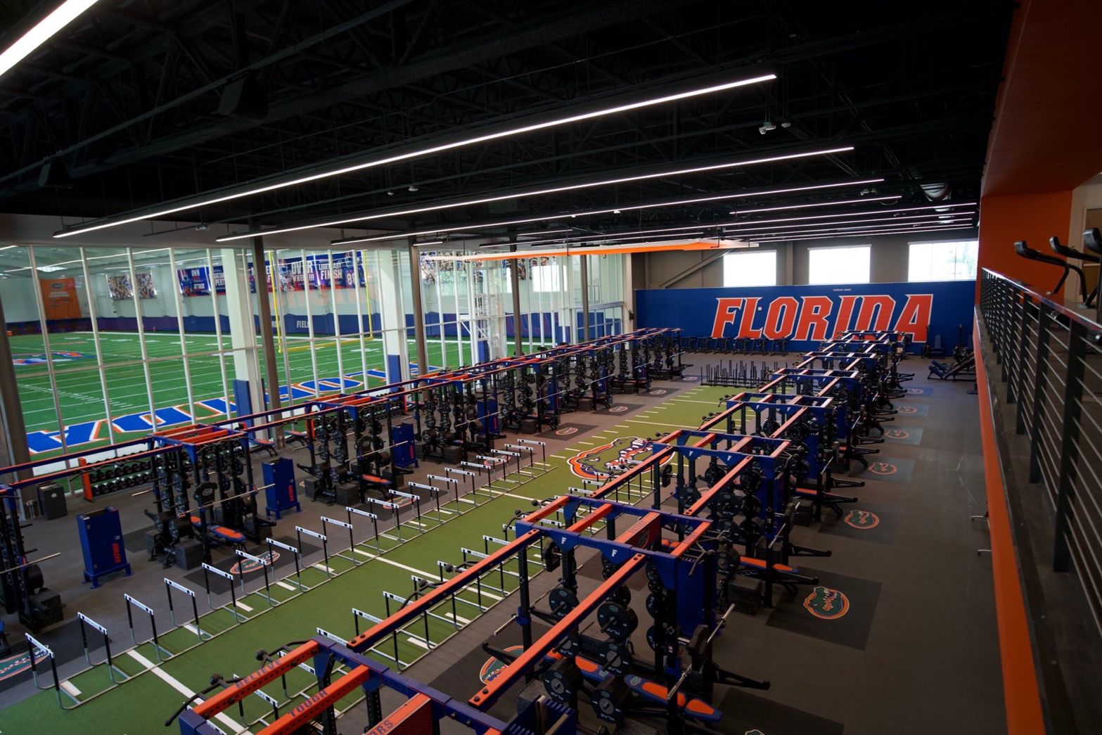 James W. "Bill" Heavener Football Training Center Parrish McCall