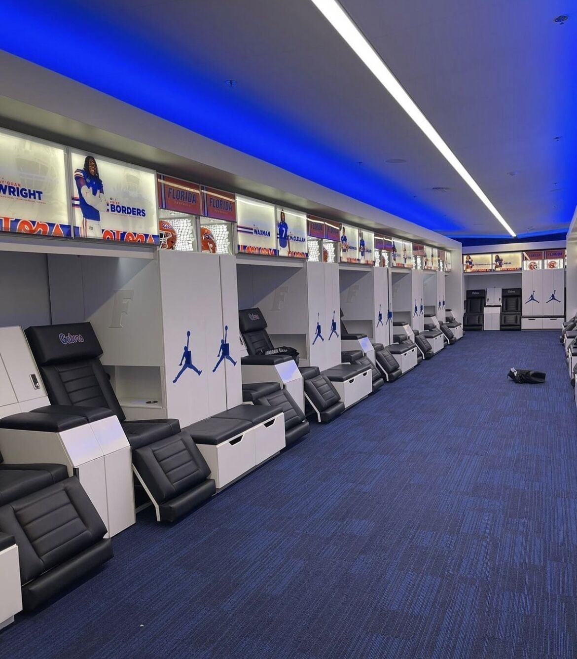 James W. "Bill" Heavener Football Training Center Parrish McCall