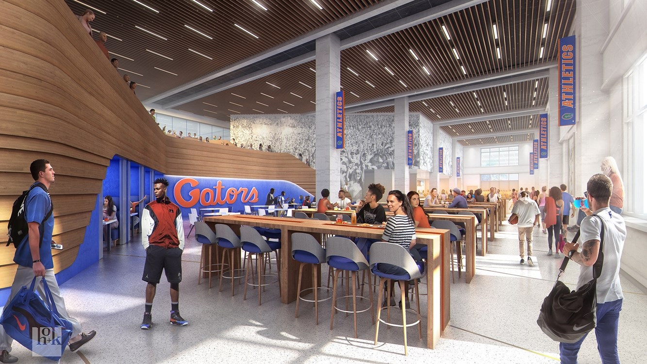 James W. "Bill" Heavener Football Training Center Parrish McCall