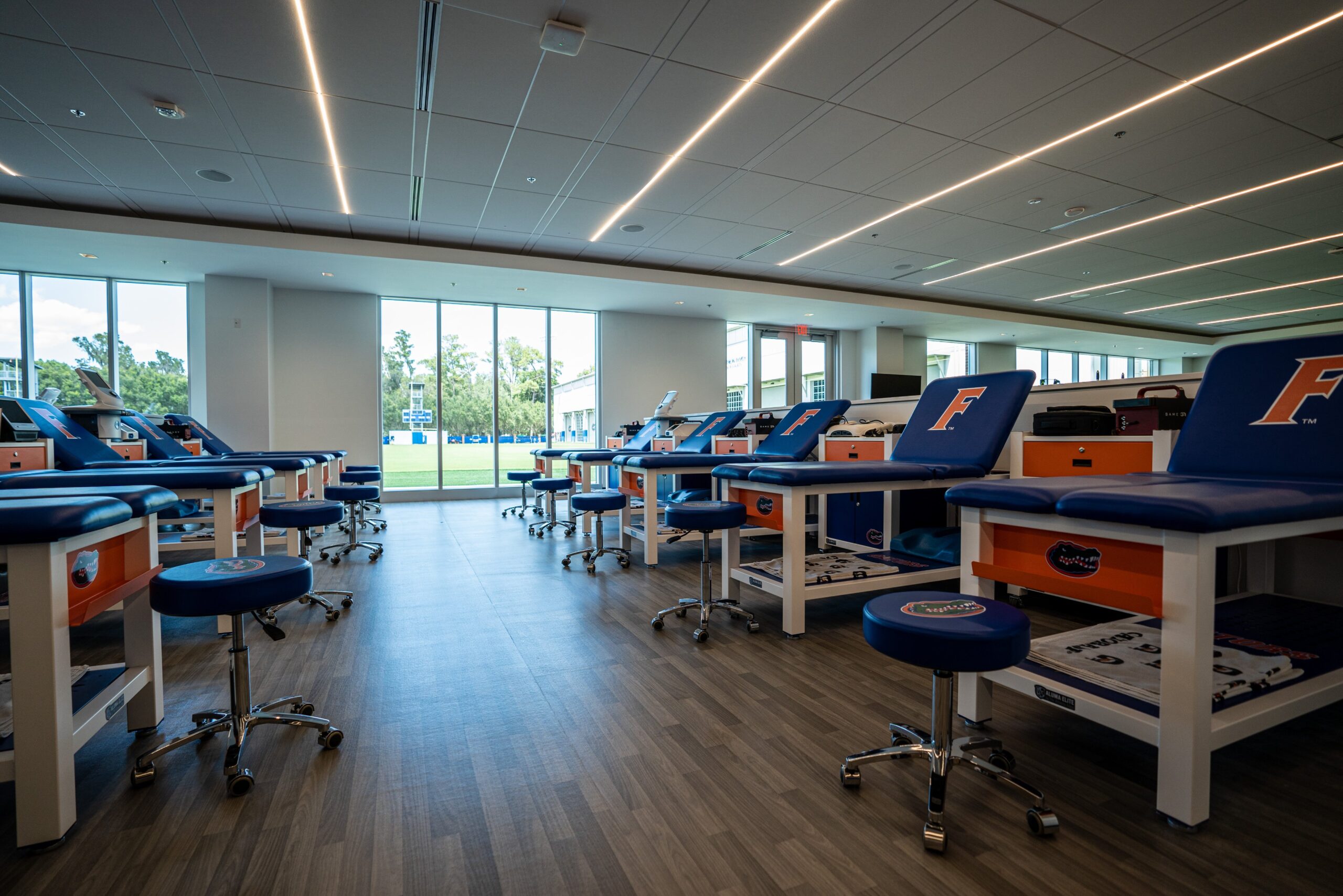 James W. "Bill" Heavener Football Training Center Parrish McCall