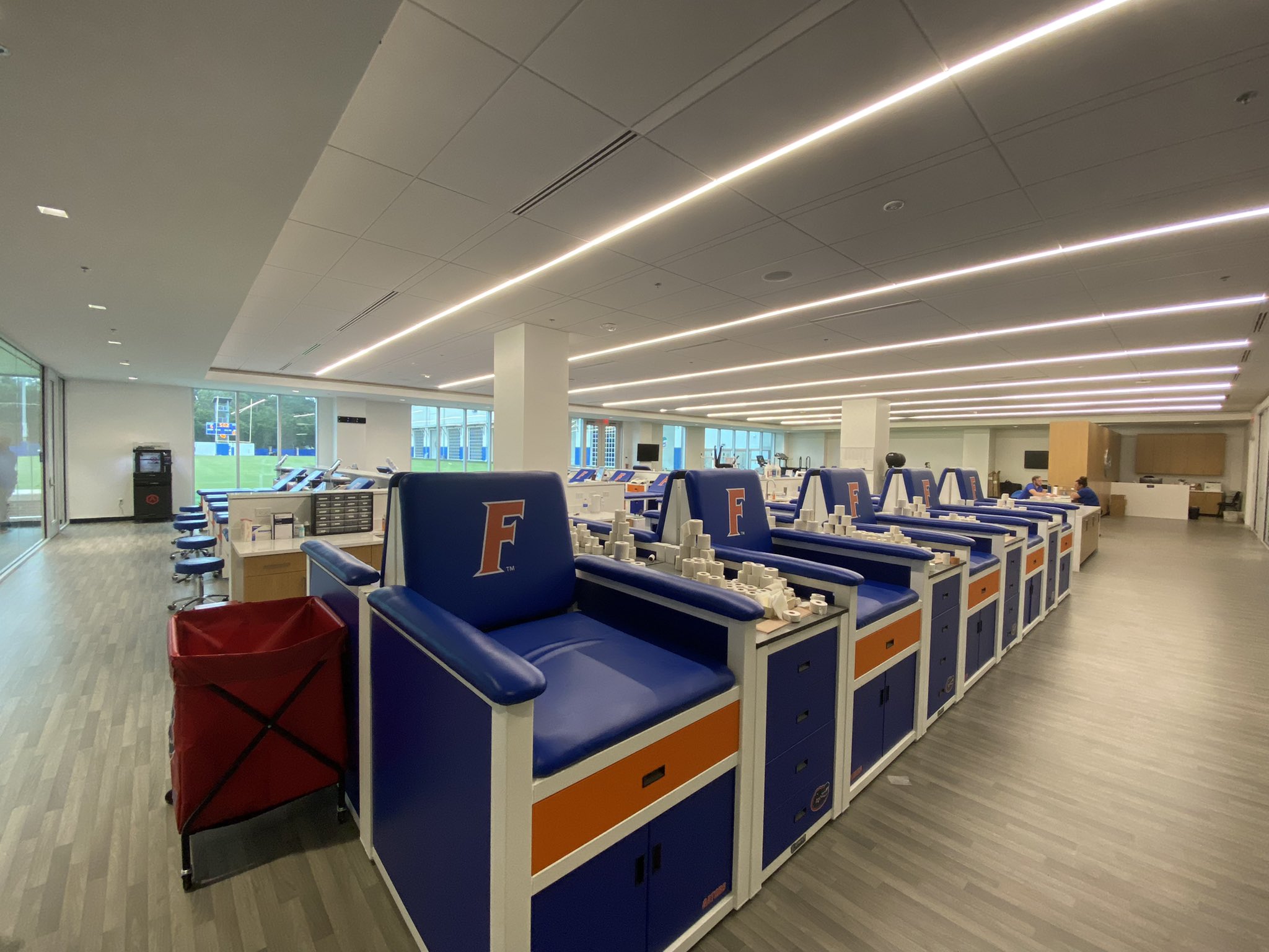 James W. "Bill" Heavener Football Training Center Parrish McCall