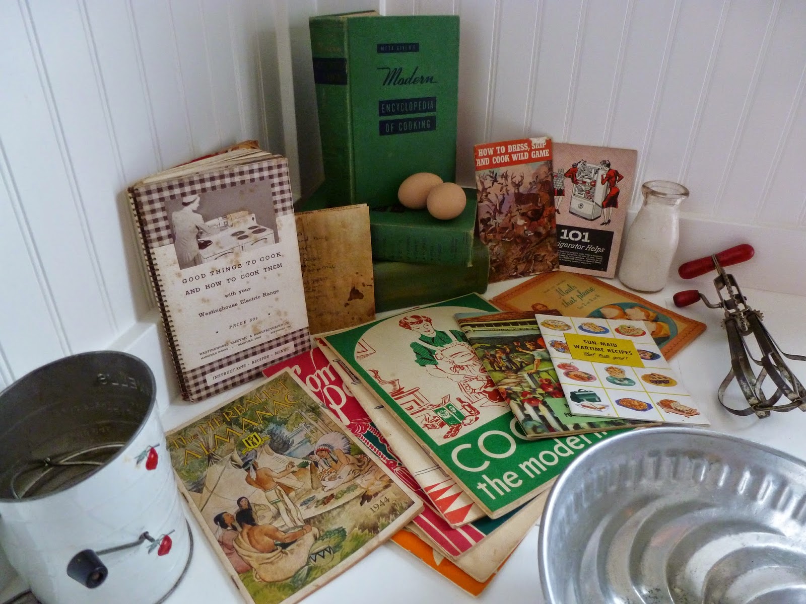 Collecting Vintage Cookbooks by Jen Parris House Wool Works