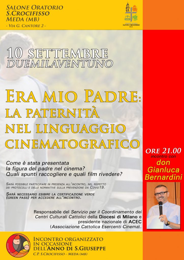 Era Mio Padre: La Paternità Nel Linguaggio Cinematografico – Comunità Pastorale Santo Crocifisso – Meda 1024_x_724_jpg