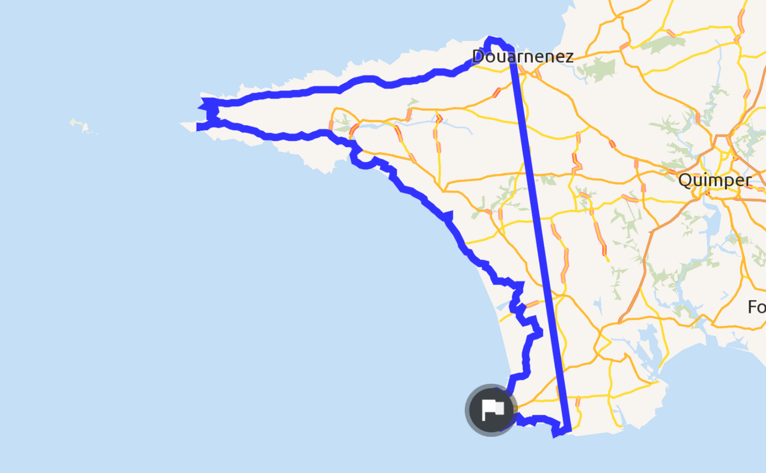 Balade du 20200728 Baie d'Audierne