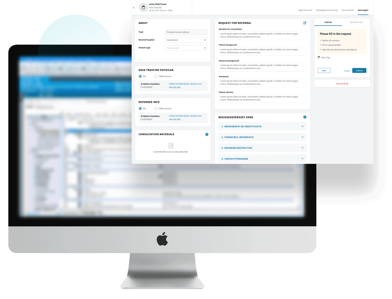 Referral management Parsek